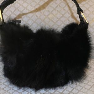 Authentic Falor Fox Fur Handbag